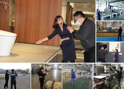 云考察 惠達“透明工廠”迎來房地產(chǎn)企業(yè)考察團，探索管理新模式