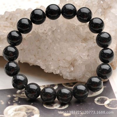 璀璨之選 10mm圓珠黑發晶手鏈的魅力與選購指南